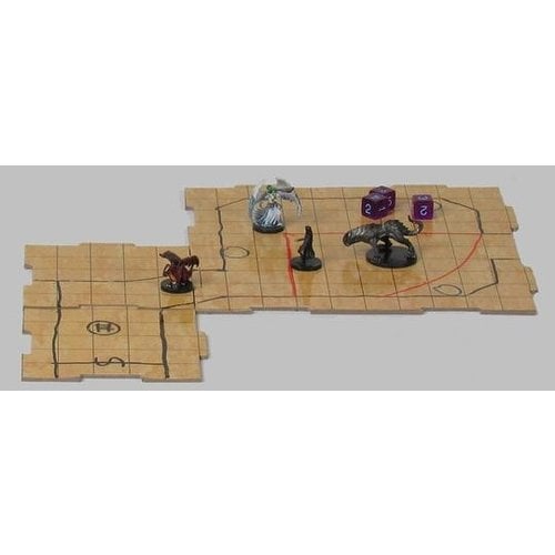 Role 4 Initiative DRY ERASE DUNGEON TILES: EARTHTONE COMBO PACK