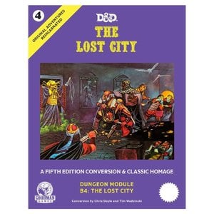 Goodman Games D&D 5E: ORIGINAL ADVENTURES REINCARNATED 4: THE LOST CITY