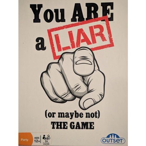 OUTSET MEDIA YOU ARE A LIAR (OR MAYBE NOT) OUTSET MEDIA YOU ARE A LIAR (OR MAYBE NOT)