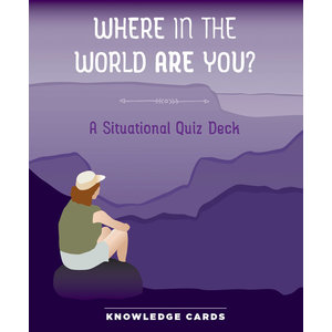 Pomegranate KNOWLEDGE CARDS: WHERE IN THE WORLD ARE YOU?