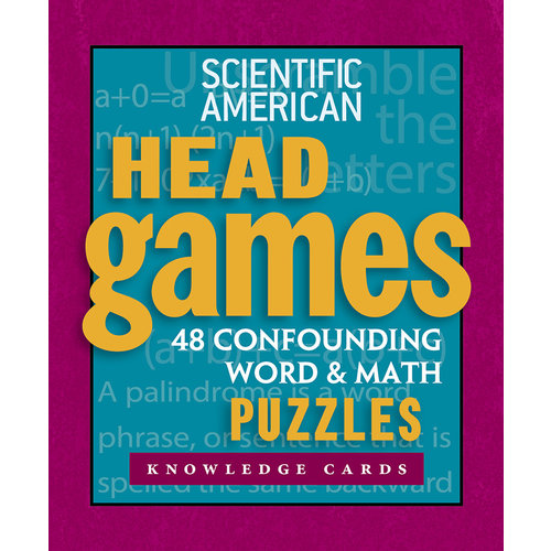 POMEGRANATE KNOWLEDGE CARDS: SCIENTIFIC AMERICAN HEAD GAMES POMEGRANATE KNOWLEDGE CARDS: SCIENTIFIC AMERICAN HEAD GAMES