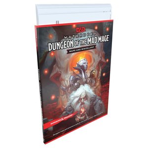 Wizards of the Coast D&D 5E: WATERDEEP - DUNGEON OF THE MAD MAGE MAP PACK