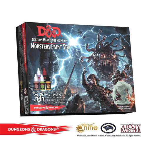 The Army Painter D&D: NOLZUR'S MARVELOUS PIGMENTS - MONSTER PAINT SET The Army Painter D&D: NOLZUR'S MARVELOUS PIGMENTS - MONSTER PAINT SET