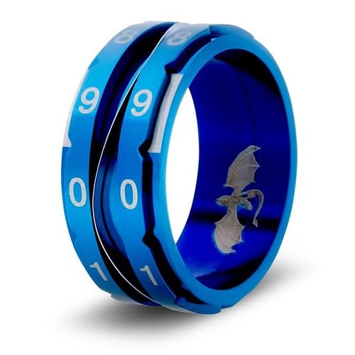 Critsuccess LLC CLICKING LIFE COUNTER RING, BLUE Critsuccess LLC CLICKING LIFE COUNTER RING, BLUE