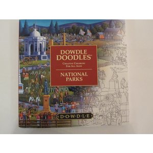 Dowdle Folk Art COLORING BOOK: DOWDLE DOODLES - NATIONAL PARKS