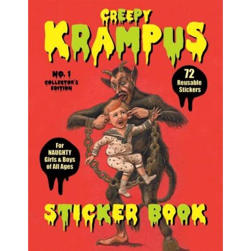 LAST GASP KRAMPUS STICKER BOOK LAST GASP KRAMPUS STICKER BOOK