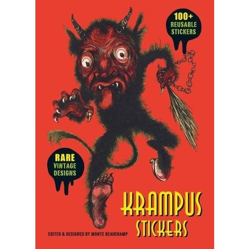 LAST GASP KRAMPUS STICKER COLLECTION TIN LAST GASP KRAMPUS STICKER COLLECTION TIN