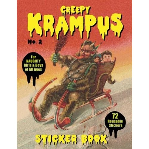 LAST GASP KRAMPUS STICKER BOOK 2 LAST GASP KRAMPUS STICKER BOOK 2