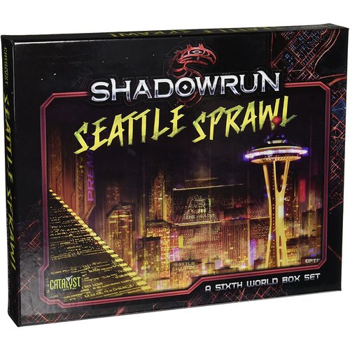 Catalyst Game Labs SHADOWRUN: SEATTLE SPRAWL BOX SET Catalyst Game Labs SHADOWRUN: SEATTLE SPRAWL BOX SET
