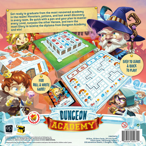 The Op | usaopoly DUNGEON ACADEMY