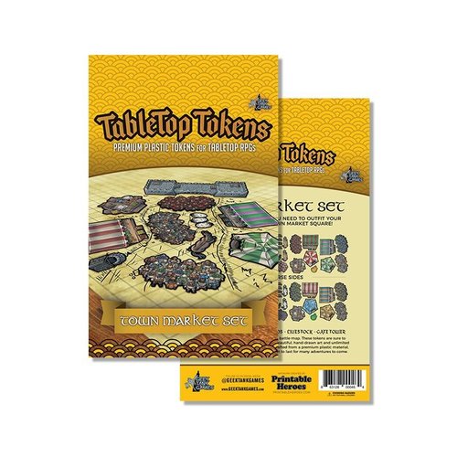 Geek Tank Games TABLETOP TOKENS: ROOFTOPS Geek Tank Games TABLETOP TOKENS: ROOFTOPS