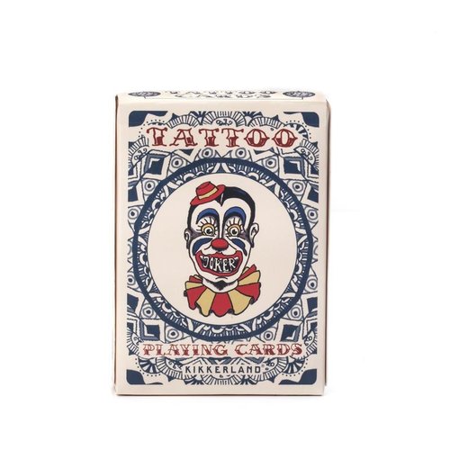 Kikkerland TATTOO PLAYING CARDS Kikkerland TATTOO PLAYING CARDS
