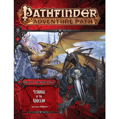 Paizo Publishing PATHFINDER RPG ADVENTURE PATH #107: HELL'S VENGEANCE 5 - SCOURGE OF THE GODCLAW Paizo Publishing PATHFINDER RPG ADVENTURE PATH #107: HELL'S VENGEANCE 5 - SCOURGE OF THE GODCLAW