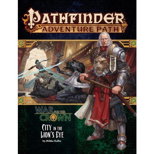 Paizo Publishing PATHFINDER RPG ADVENTURE PATH #130: WAR FOR THE CROWN 4 - CITY IN THE LION'S EYE Paizo Publishing PATHFINDER RPG ADVENTURE PATH #130: WAR FOR THE CROWN 4 - CITY IN THE LION'S EYE