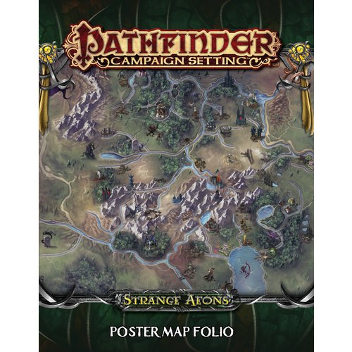 Paizo Publishing PATHFINDER CAMPAIGN SETTING: STRANGE AEONS MAP FOLIO Paizo Publishing PATHFINDER CAMPAIGN SETTING: STRANGE AEONS MAP FOLIO