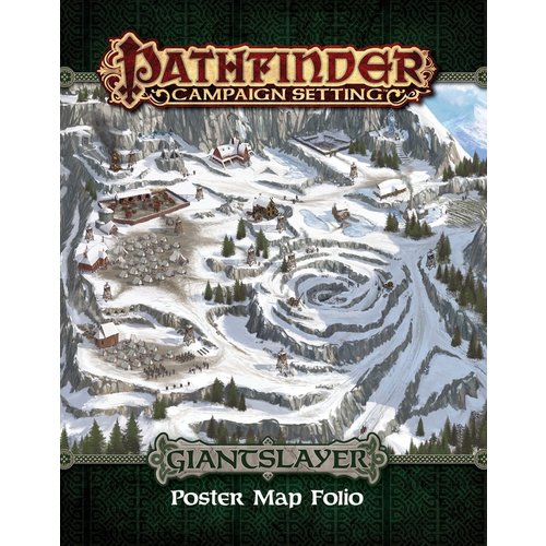 Paizo Publishing PATHFINDER CAMPAIGN SETTING: GIANTSLAYER MAP FOLIO Paizo Publishing PATHFINDER CAMPAIGN SETTING: GIANTSLAYER MAP FOLIO