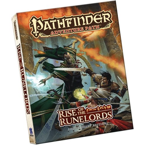 Paizo Publishing PATHFINDER: ADVENTURE PATH: RISE OF THE RUNELORDS ANNIVERSARY (POCKET EDITION) Paizo Publishing PATHFINDER: ADVENTURE PATH: RISE OF THE RUNELORDS ANNIVERSARY (POCKET EDITION)