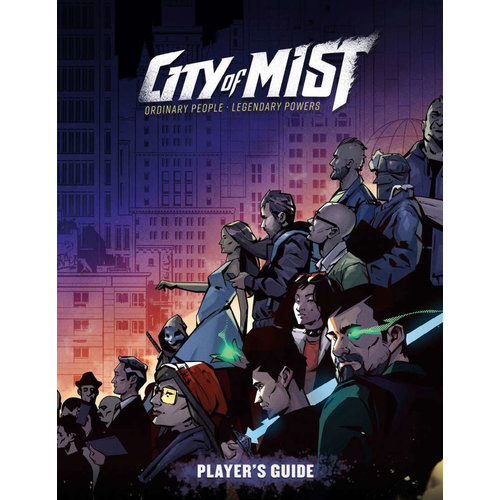 Modiphius CITY OF MIST: PLAYER'S GUIDE Modiphius CITY OF MIST: PLAYER'S GUIDE