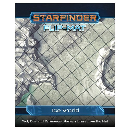 Paizo Publishing STARFINDER FLIP-MAT: ICE WORLD