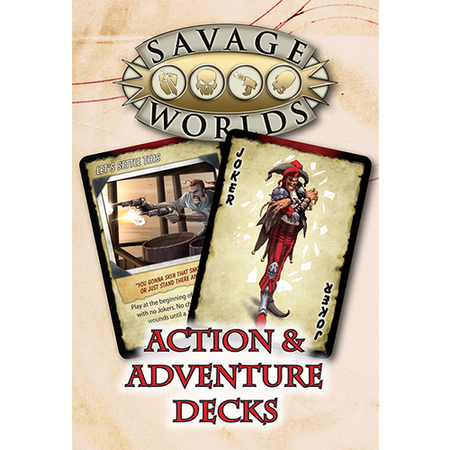 Pinnacle Entertainment Group SAVAGE WORLDS: ACTION DECK