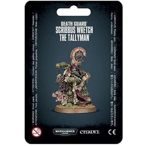 Games Workshop DEATH GUARD: SCRIBBUS WRETCH, TALLYMAN