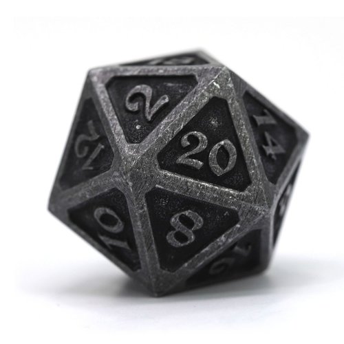 Die Hard Dice METAL D20 DIRE MYTHICA DARK IRON