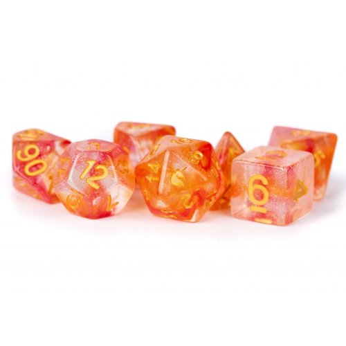 Metallic Dice Company DICE SET 7 UNICORN: MYSTIC EMBERS Metallic Dice Company DICE SET 7 UNICORN: MYSTIC EMBERS