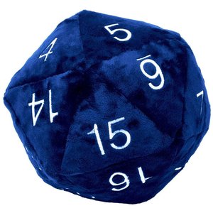 Ultra Pro International PLUSH: JUMBO D20 - BLUE