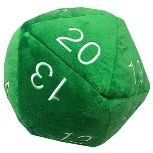 Ultra Pro International PLUSH: JUMBO D20 - GREEN Ultra Pro International PLUSH: JUMBO D20 - GREEN