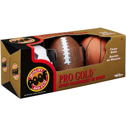 Poof-Slinky PRO GOLD SPORT 3-PACK Poof-Slinky PRO GOLD SPORT 3-PACK