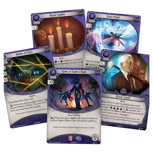 Fantasy Flight Games ARKHAM HORROR LCG: JACQUELINE FINE - INVESTIGATOR