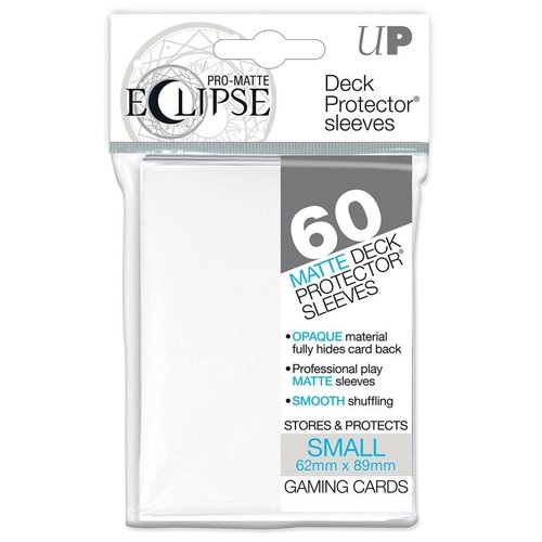 Ultra Pro International DECK PROTECTOR: PRO: YUGIOH: ECLIPSE: MATTE WHITE (60) Ultra Pro International DECK PROTECTOR: PRO: YUGIOH: ECLIPSE: MATTE WHITE (60)