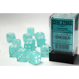 Chessex DICE SET 16mm FROSTED TEAL