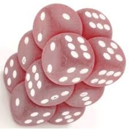 Chessex DICE SET 16mm FROSTED RED Chessex DICE SET 16mm FROSTED RED