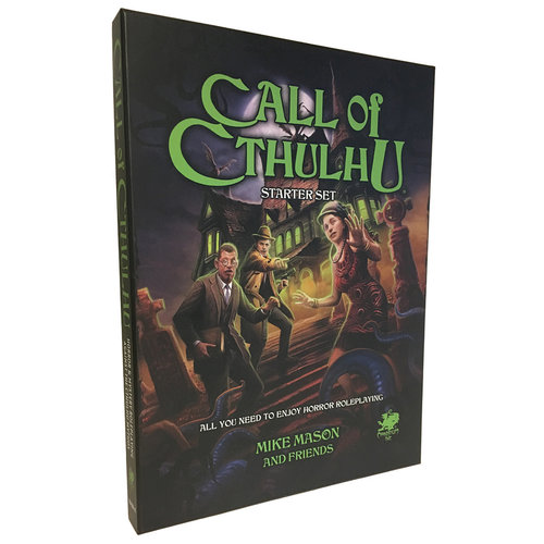 Chaosium CALL OF CTHULHU: 7TH EDITION STARTER SET Chaosium CALL OF CTHULHU: 7TH EDITION STARTER SET