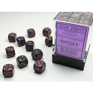 Chessex DICE SET 12mm SPECKLED HURRICANE