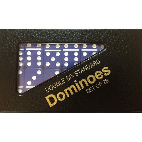 CHH Quality Products DOMINOES DOUBLE 6 STANDARD BLUE