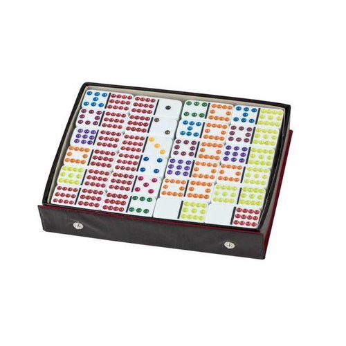 CHH QUALITY PRODUCTS DOMINOES DOUBLE 12 COLOR DOT CHH QUALITY PRODUCTS DOMINOES DOUBLE 12 COLOR DOT