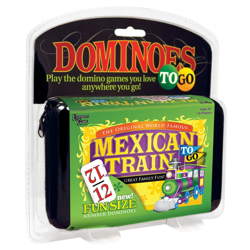 Puremco DOMINOES DOUBLE 12 MEXICAN TRAIN TO GO Puremco DOMINOES DOUBLE 12 MEXICAN TRAIN TO GO