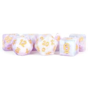 Metallic Dice Games DICE SET 7: LAVENDER