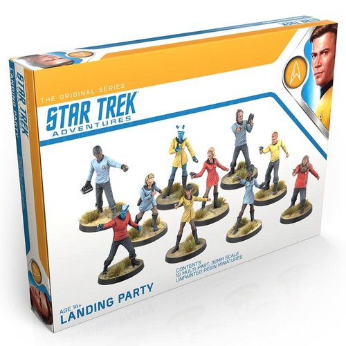 Modiphius MINIS: STAR TREK ADVENTURES: ORIGINAL SERIES LANDING PARTY Modiphius MINIS: STAR TREK ADVENTURES: ORIGINAL SERIES LANDING PARTY