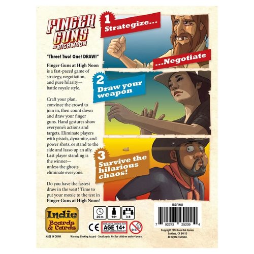 Indie Boards & Cards FINGER GUNS AT HIGH NOON