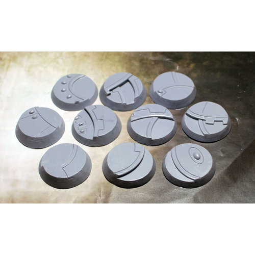 Secret Weapon Miniatures SCENIC BASES: GHOST STONE - BEVELED EDGE 32mm (10) Secret Weapon Miniatures SCENIC BASES: GHOST STONE - BEVELED EDGE 32mm (10)