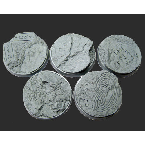 Secret Weapon Miniatures SCENIC BASES: RUNIC MOUNTAIN - BEVELED EDGE 40mm (5) Secret Weapon Miniatures SCENIC BASES: RUNIC MOUNTAIN - BEVELED EDGE 40mm (5)
