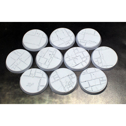 Secret Weapon Miniatures SCENIC BASES: FLAGSTONE - BEVELED EDGE 32mm (10) Secret Weapon Miniatures SCENIC BASES: FLAGSTONE - BEVELED EDGE 32mm (10)