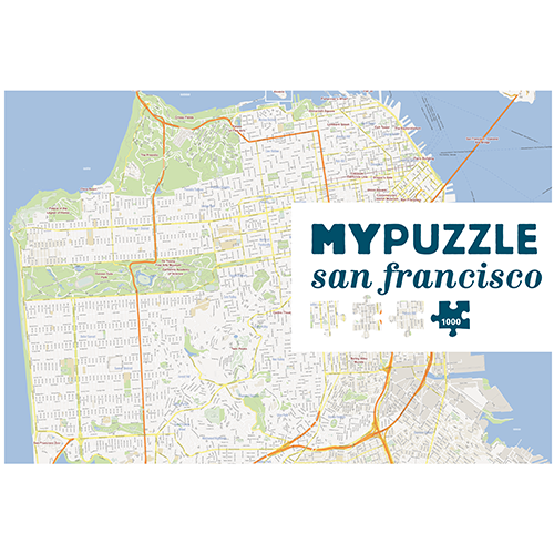 GeoToys GT1000 MYPUZZLE - SAN FRANCISCO GeoToys GT1000 MYPUZZLE - SAN FRANCISCO