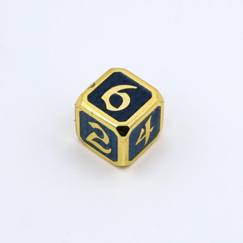 Die Hard Dice METAL DRAKONA DICE D6 EREBUS Die Hard Dice METAL DRAKONA DICE D6 EREBUS