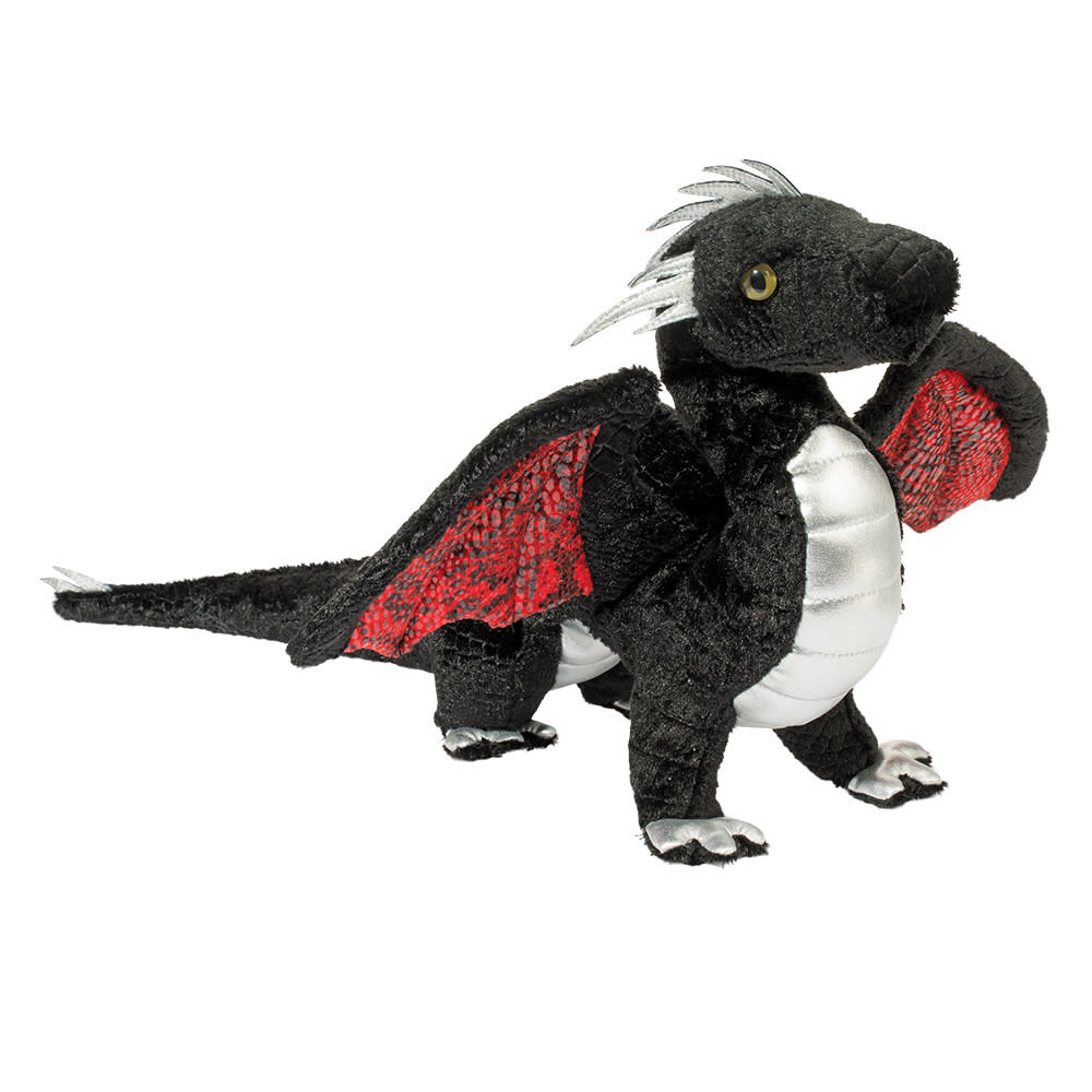 black dragon stuffed animal