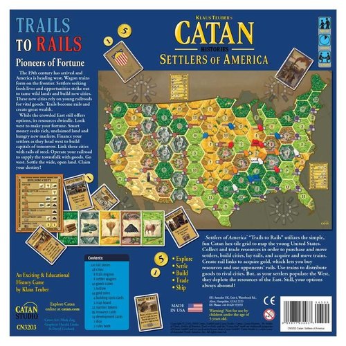 Catan Studios CATAN: HISTORIES: SETTLERS OF AMERICA