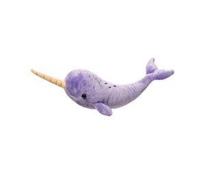 purple narwhal stuffed animal